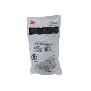 3M SecureFit SF201AS Safety Glasses – Clear Lens, Anti-Scratch Coating